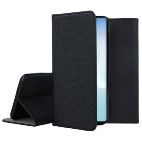 Кожен калъф тефтер и стойка Magnetic FLEXI Book Style за Samsung Galaxy Note 10 Lite N770F черен